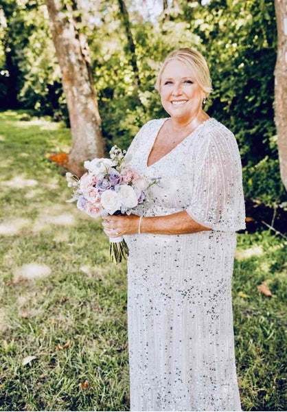 mature wedding dresses for brides over 50